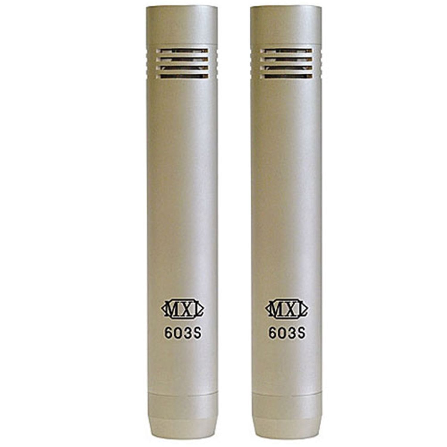 MXL 603 PAIR Small Diaphragm Condenser Microphones - PSSL ProSound and Stage Lighting