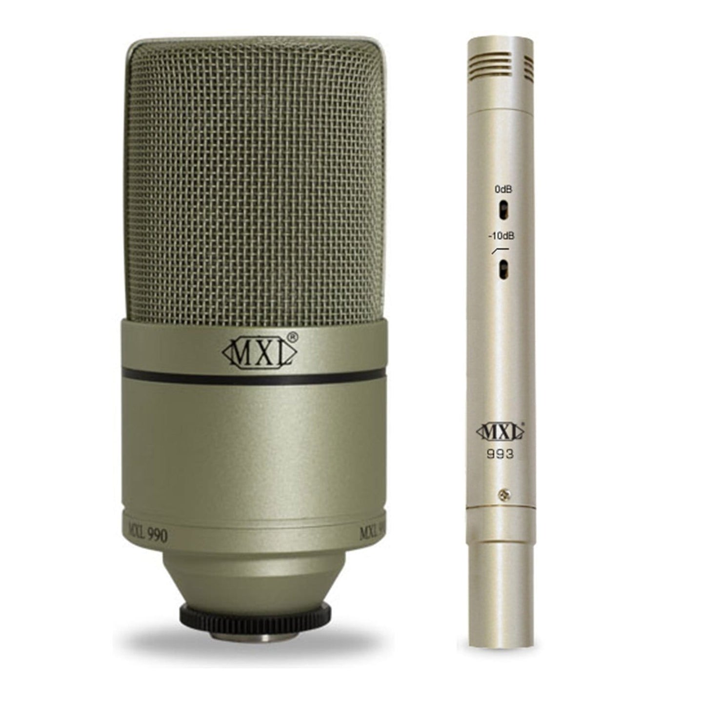 MXL 990/993 Studio Recording Microphone Package - PSSL ProSound and Stage Lighting