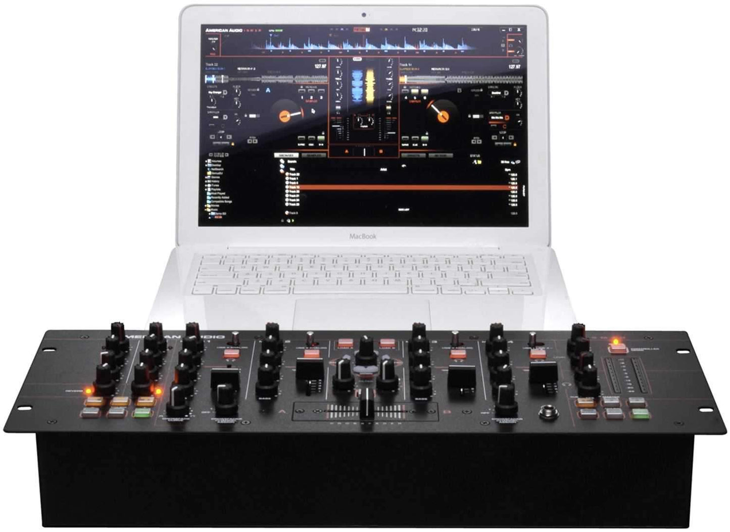 American Audio 19 MXR 4-Channel DJ Mixer & Controller - PSSL ProSound and Stage Lighting