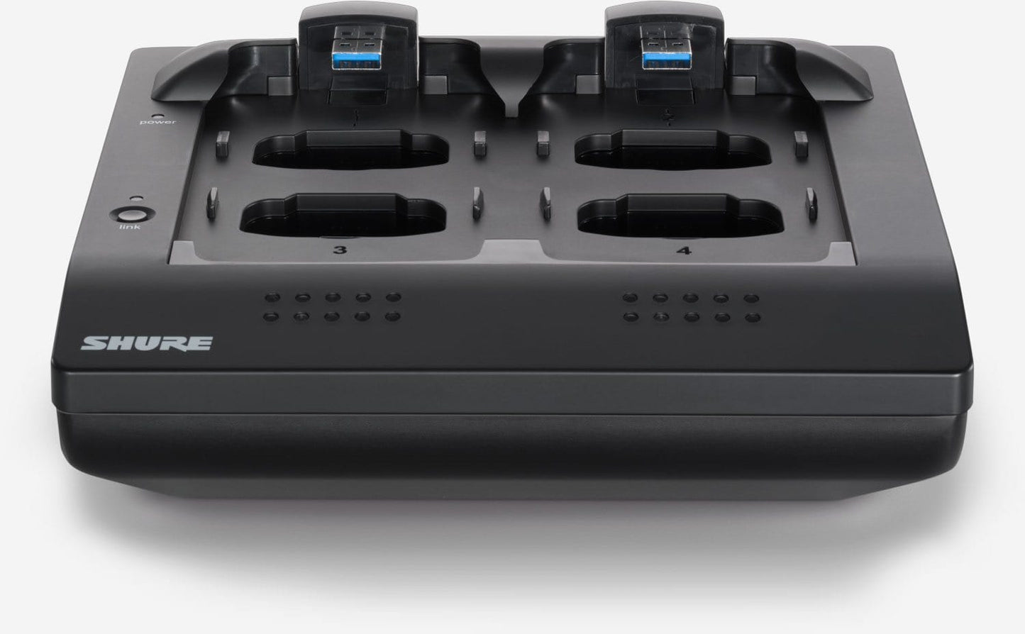 Shure MXWNCS4 4-Ch Networked Charging Station - PSSL ProSound and Stage Lighting