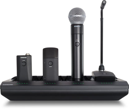 Shure MXWNCS8 8-Ch Networked Charging Station - PSSL ProSound and Stage Lighting