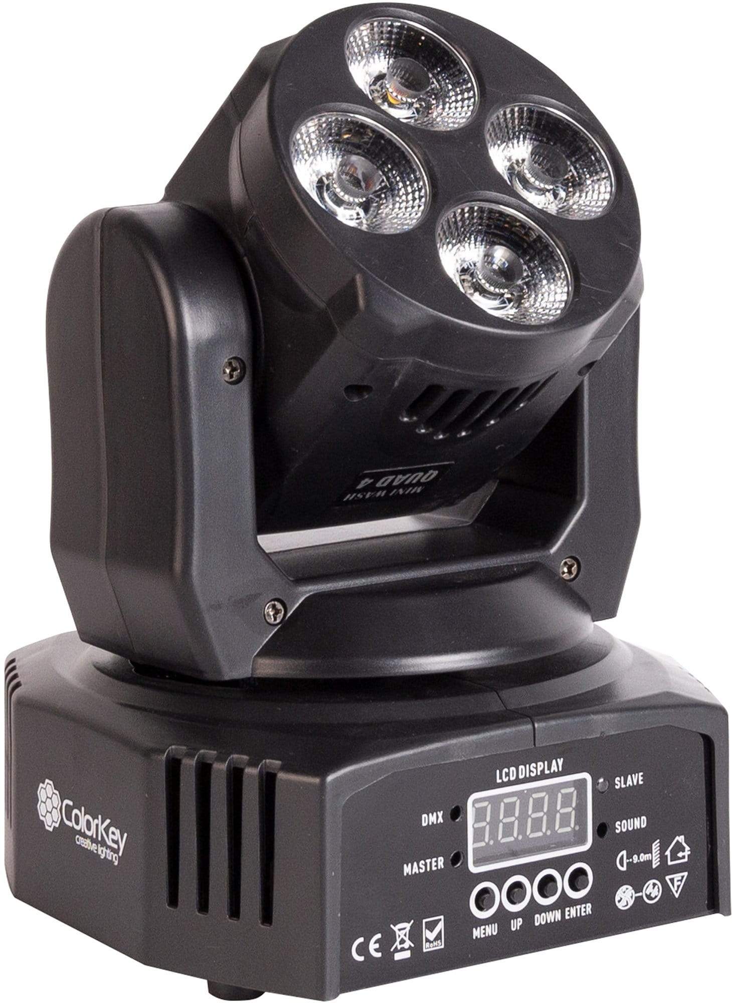 ColorKey Mover Miniwash QUAD 4 MKII Moving Head - ProSound and Stage Lighting