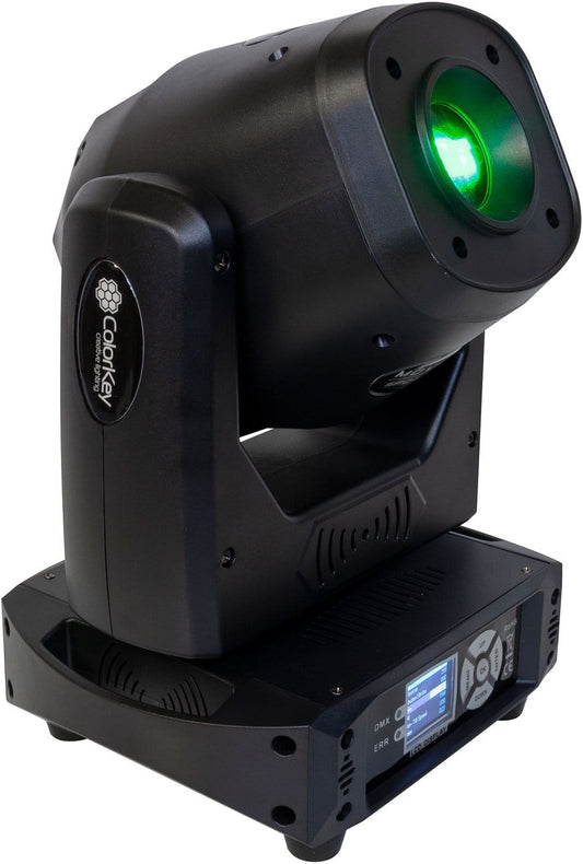 ColorKey Mover Spot 100 80-Watt LED Moving Head Light - PSSL ProSound and Stage Lighting