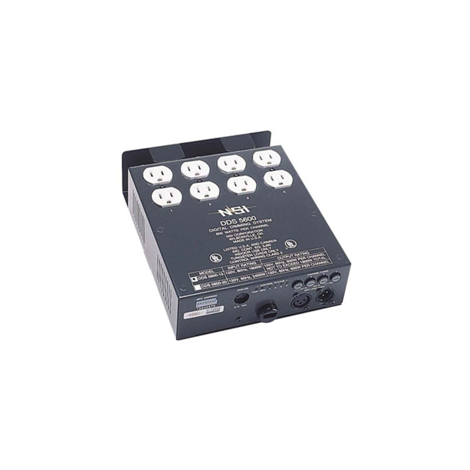 Leviton DDS 5600 4ch 600w DMX Dimmer Relay Pack - PSSL ProSound and Stage Lighting