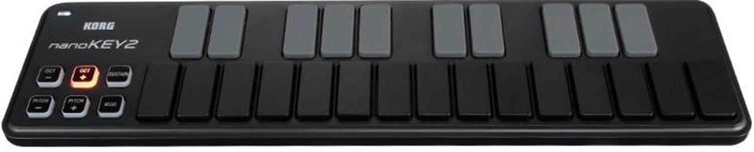Korg Nanokey 2 25 Key USB Midi Keyboard - Black - PSSL ProSound and Stage Lighting