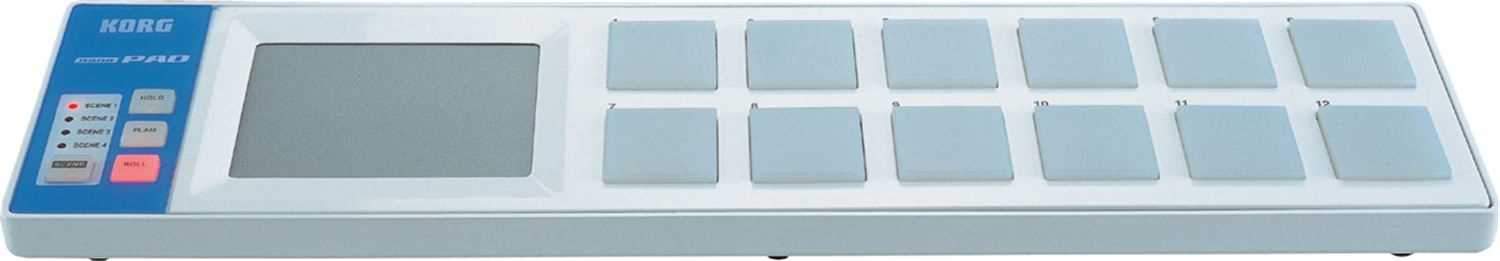 Korg NANOPAD USB/ Midi Pad Controller - White - PSSL ProSound and Stage Lighting