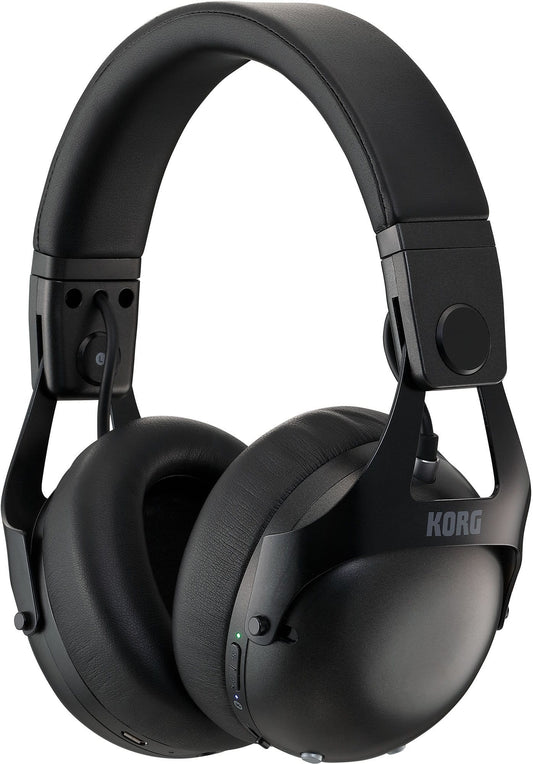 Korg NCQ1 Smart Noise Canceling DJ Headphones Black - PSSL ProSound and Stage Lighting