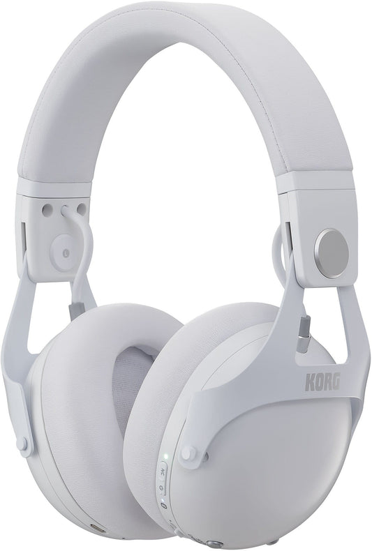 Korg NCQ1 Smart Noise Canceling DJ Headphones White - PSSL ProSound and Stage Lighting