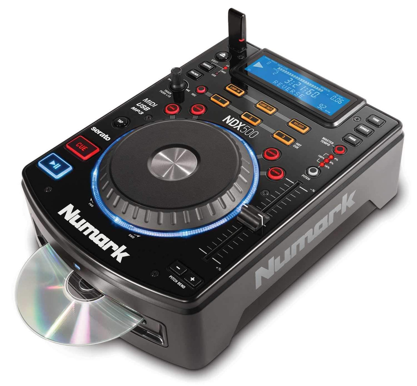 Numark NDX500 Serato DJ & CD/USB Multi Player - PSSL ProSound and Stage Lighting
