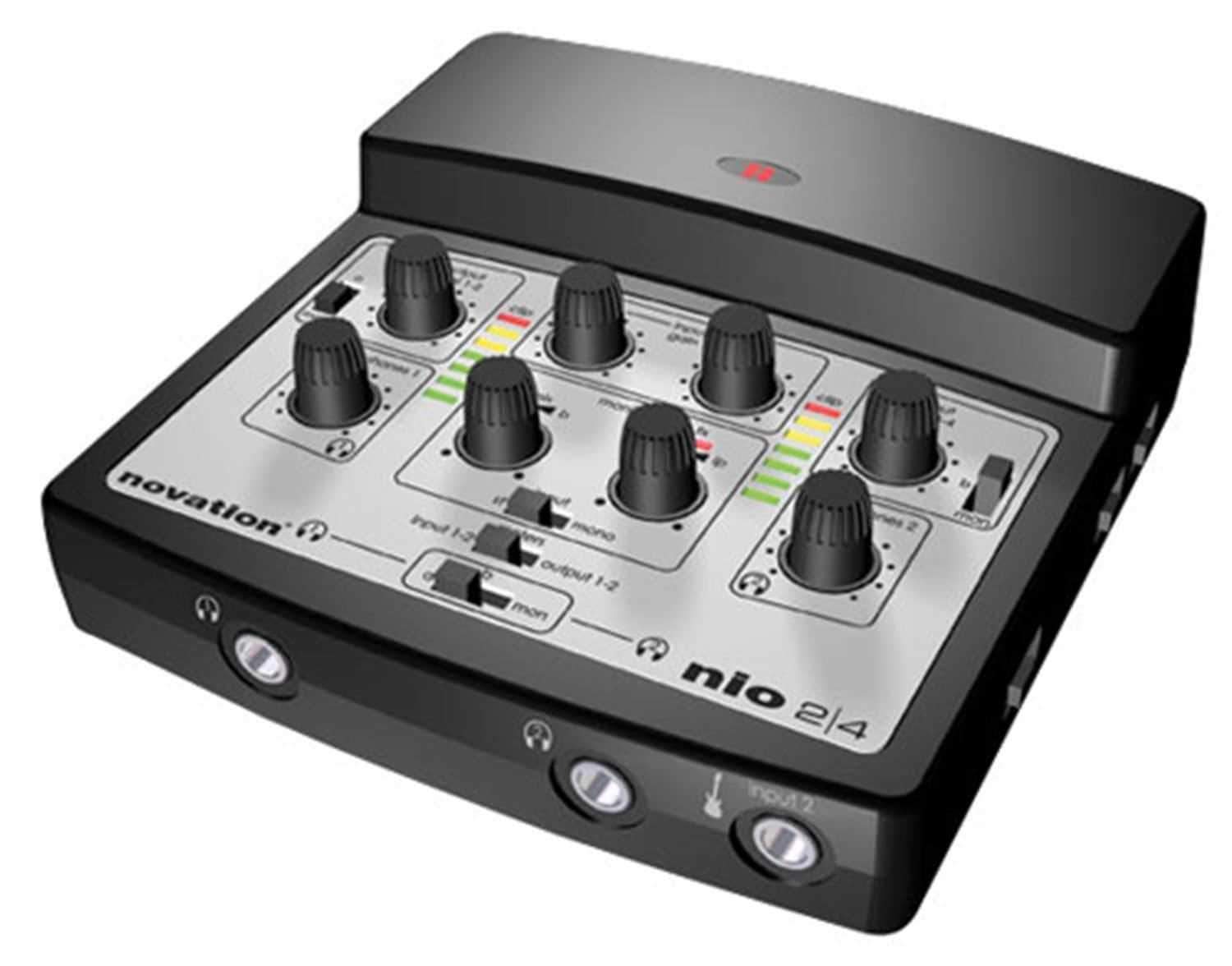 Novation NIO 2in/4out USB Interface with Direct FX - PSSL ProSound and Stage Lighting