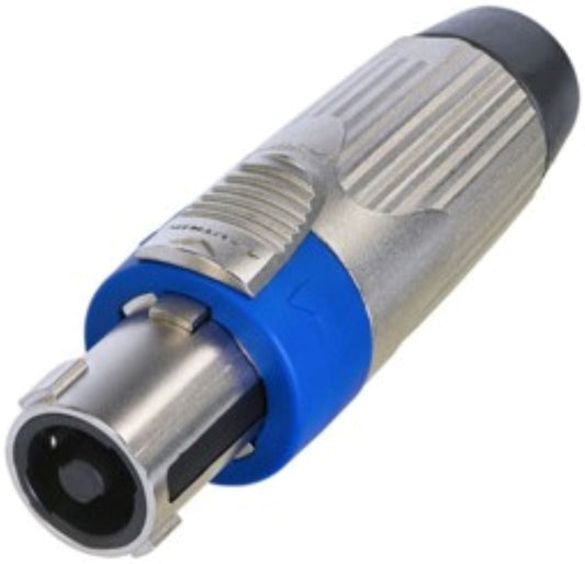 Neutrik 4 Pole Female Cable Connector - Metal Housing - PSSL ProSound and Stage Lighting