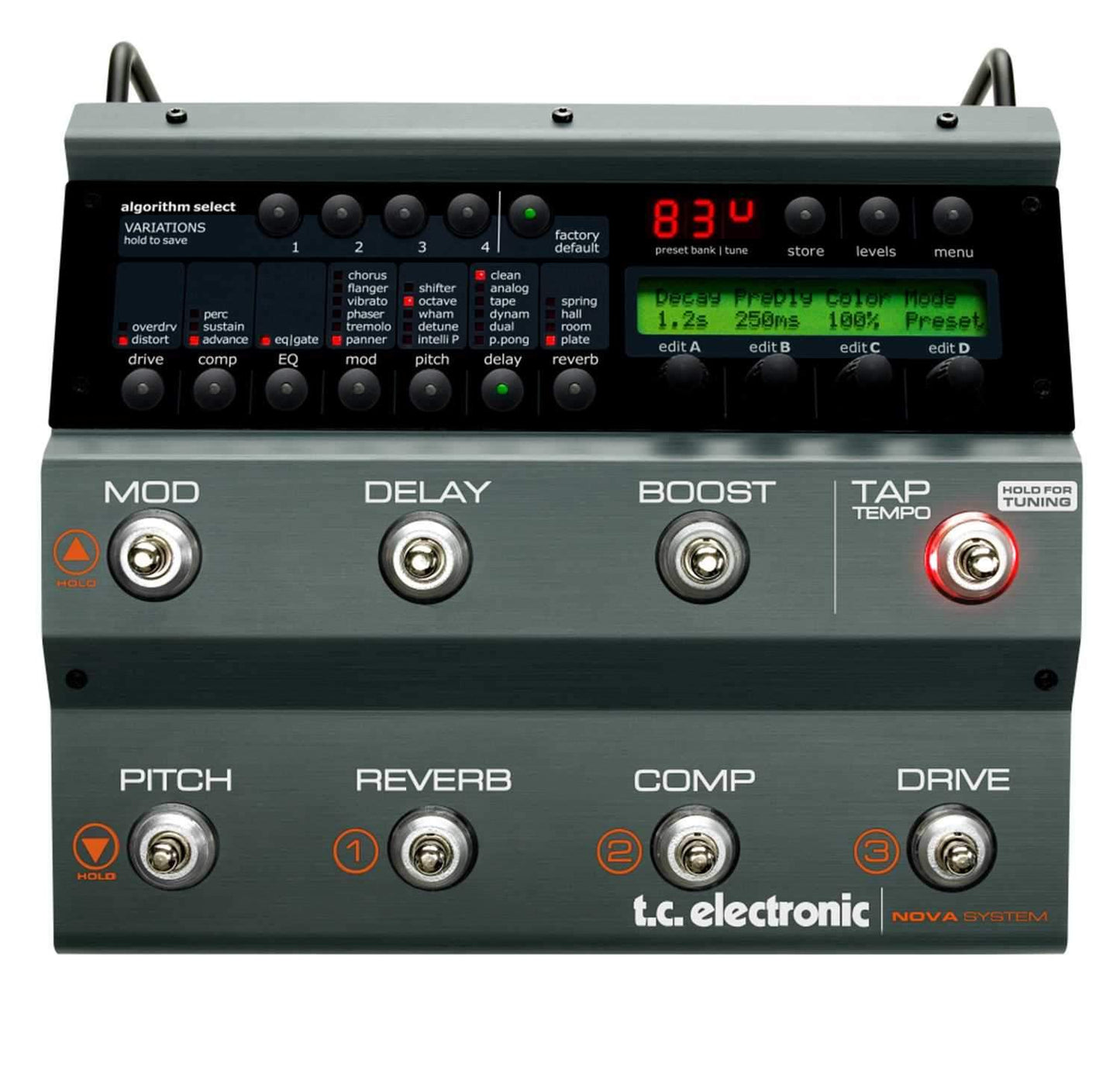 TC Electronics NOVA-SYSTEM Multi-Effects Pedal - PSSL ProSound and Stage Lighting