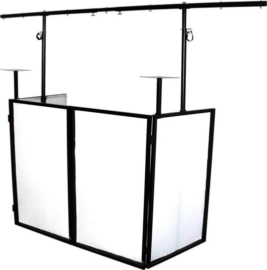 Novopro SDXBOOTH SDX V2 Foldable DJ Booth - PSSL ProSound and Stage Lighting