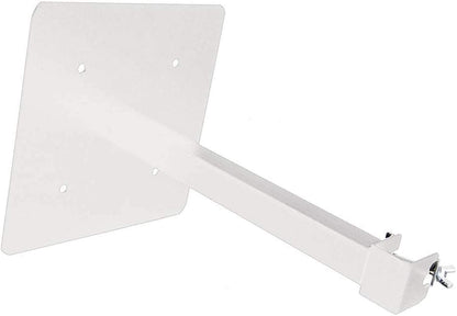 Novopro SDX Booth White Podium Shelves (Pair) - PSSL ProSound and Stage Lighting
