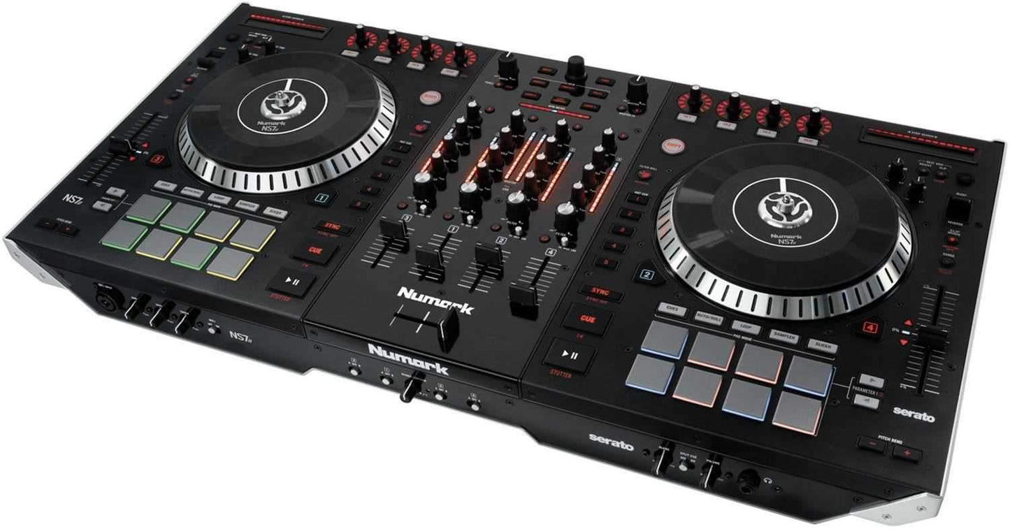 Numark NS7II 4-Channel Motorized Serato DJ Controller - PSSL ProSound and Stage Lighting