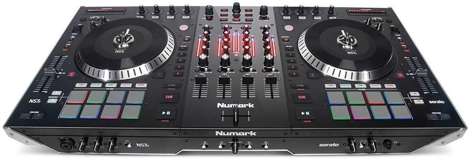 Numark NS7II 4-Channel Motorized Serato DJ Controller - PSSL ProSound and Stage Lighting