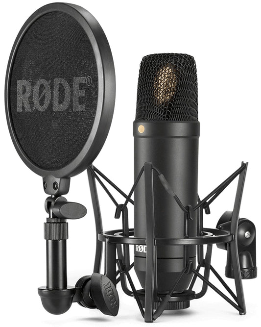 RODE NT1 Kit with NT1 Studio Condenser Microphone with SMR Shock Mount - PSSL ProSound and Stage Lighting