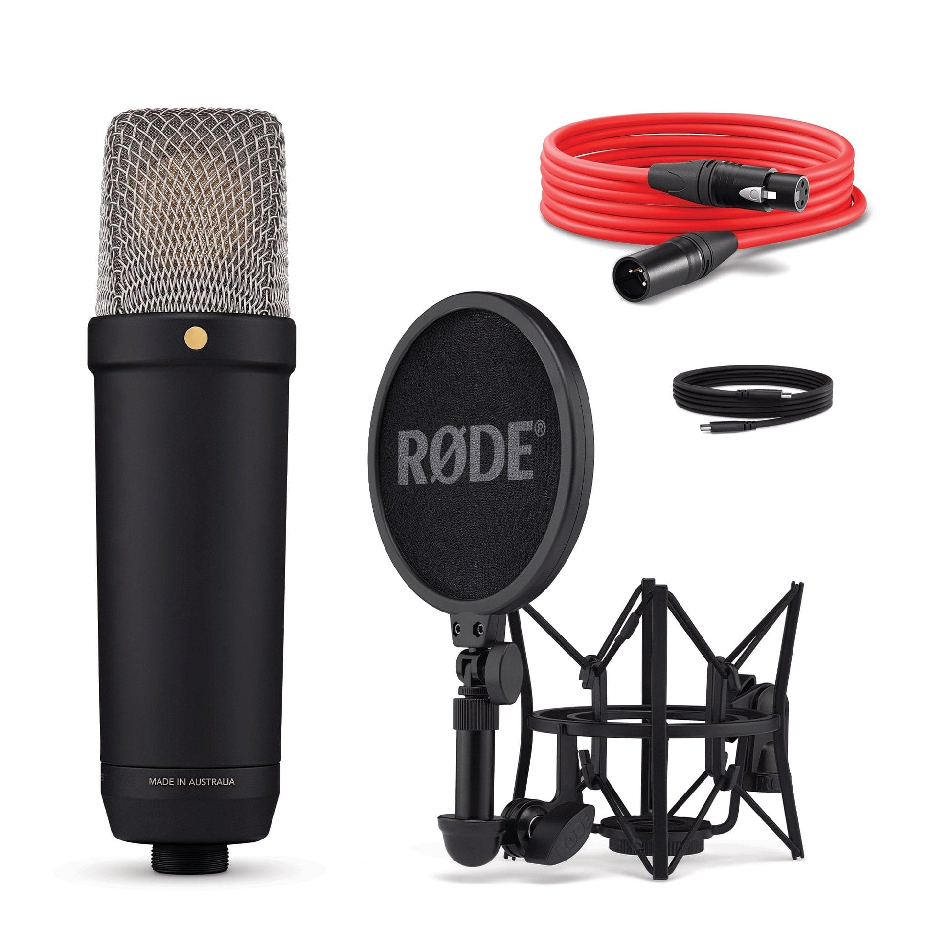 Rode NT1 5th Generation Hybrid Studio Condenser Microphone - Black - PSSL ProSound and Stage Lighting