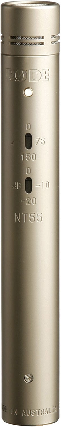 Rode NT55 Compact 1/2-Inch Cardioid and Omni Condenser Microphone - PSSL ProSound and Stage Lighting