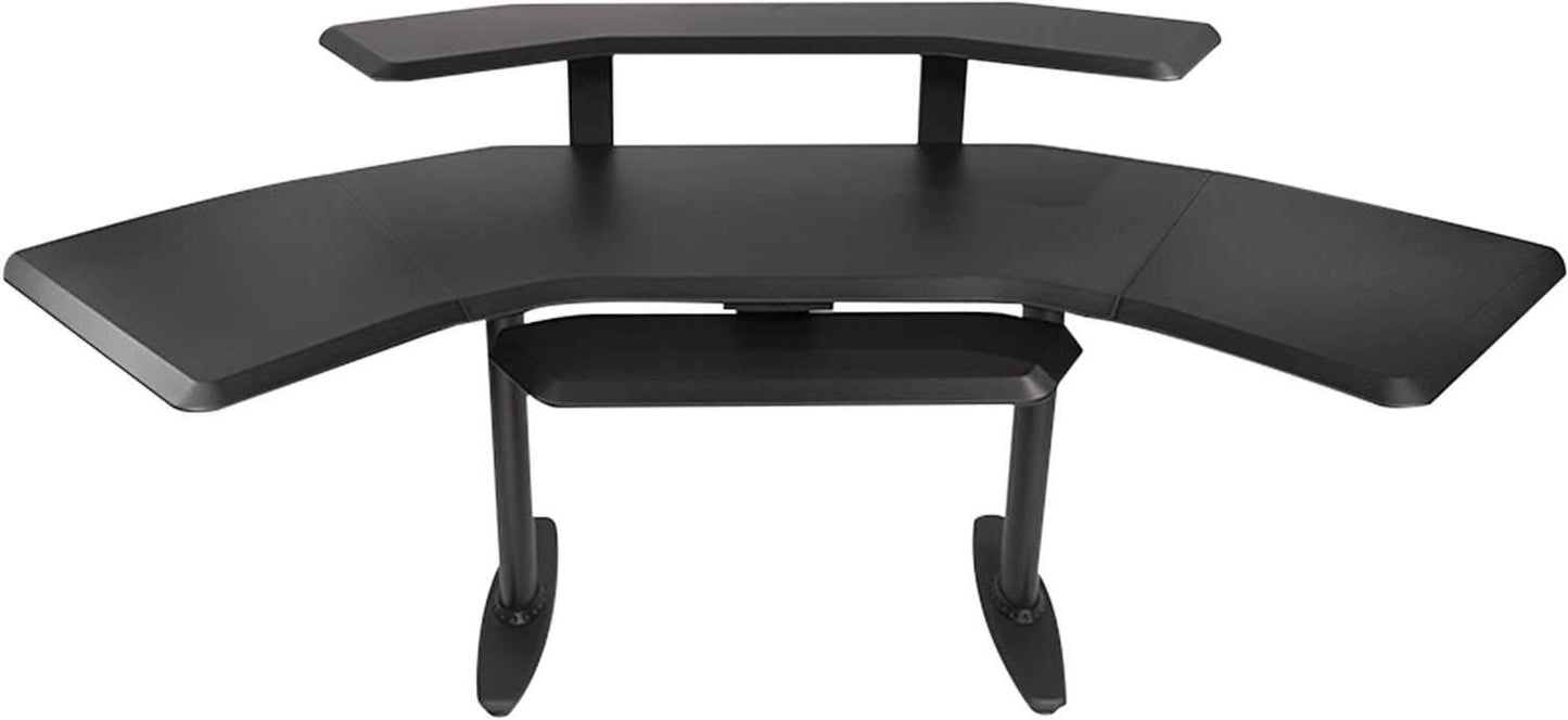 Ultimate Nucleus Series Studio Desk w 2nd Tier - PSSL ProSound and Stage Lighting