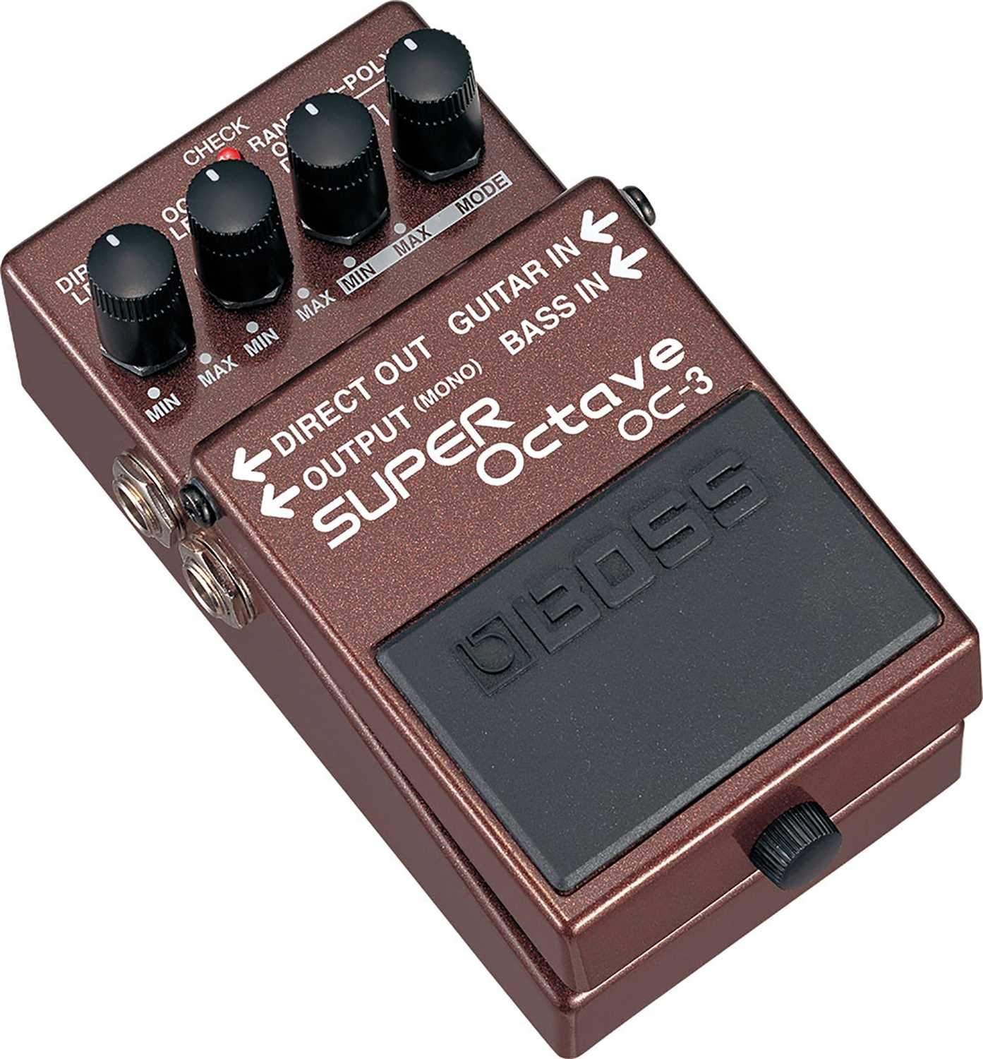 Boss OC-3 Super Octave Polyphonic Octave Pedal - PSSL ProSound and Stage Lighting