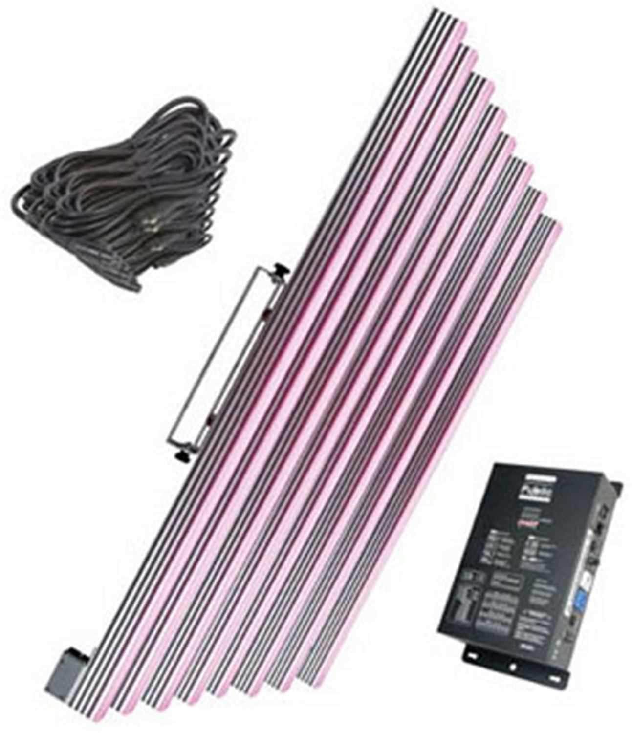 Elation Alkalite Octostrip Pack of 8 with Pixeldrive 60 Processor - PSSL ProSound and Stage Lighting