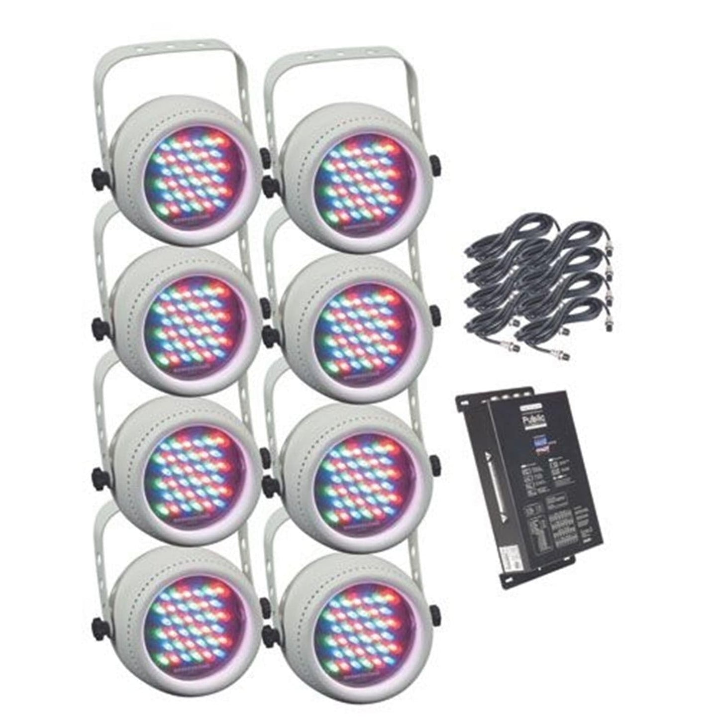 Alkalite OCTOPOD 36 Led Lighting System White - PSSL ProSound and Stage Lighting