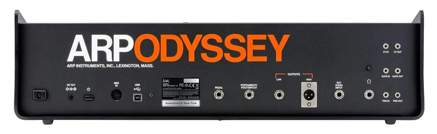Korg ARP Odyssey FS Rev3 Black/Orange Analog Synth - PSSL ProSound and Stage Lighting