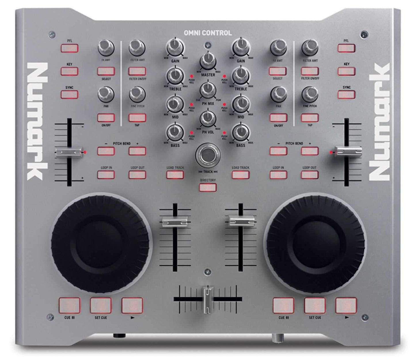 Numark Omni Control DJ Controller With Audio I/O - PSSL ProSound and Stage Lighting