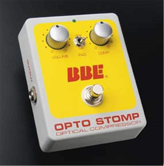BBE OPTOSTOMP Optical Compressor Guitar Pedal - PSSL ProSound and Stage Lighting