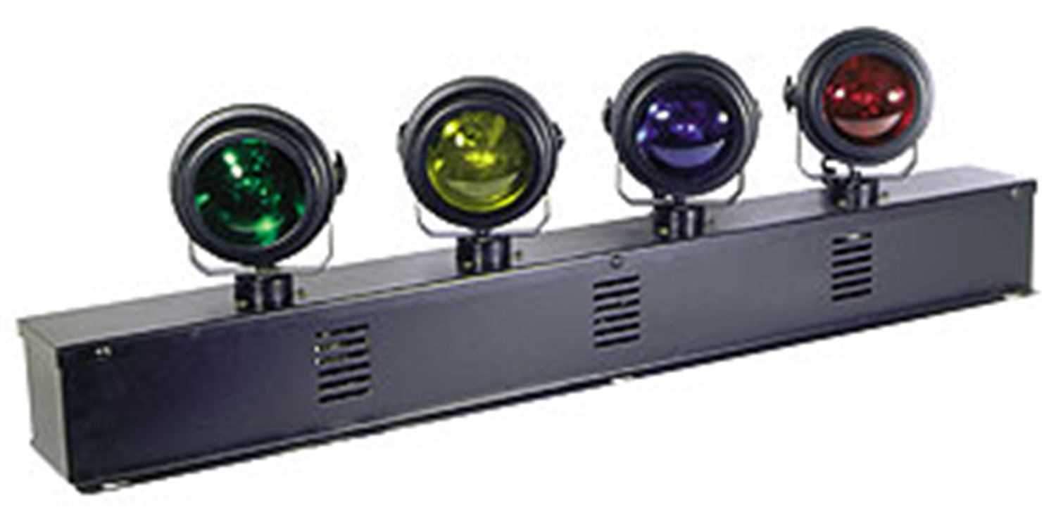 American DJ OS-404 4 Head Pinbeam Scanner (4515) - PSSL ProSound and Stage Lighting