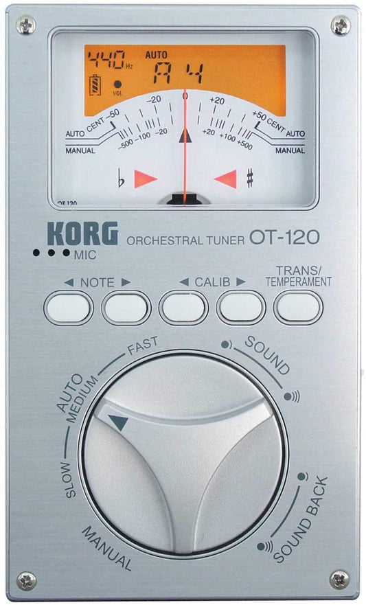 Korg OT120 Studio Chromatic Orchestral Tuner - PSSL ProSound and Stage Lighting