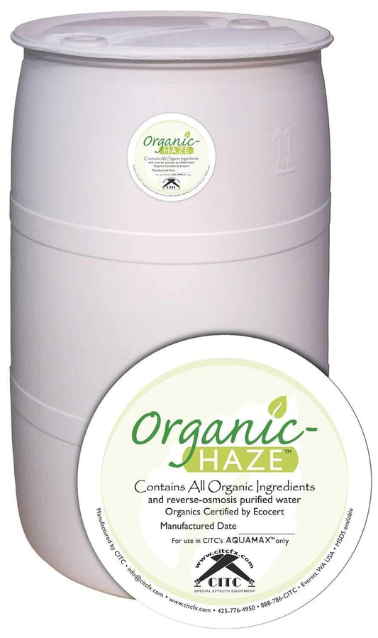 CITC Organic Water-Based Haze Fluid 55 Gal Drum - PSSL ProSound and Stage Lighting