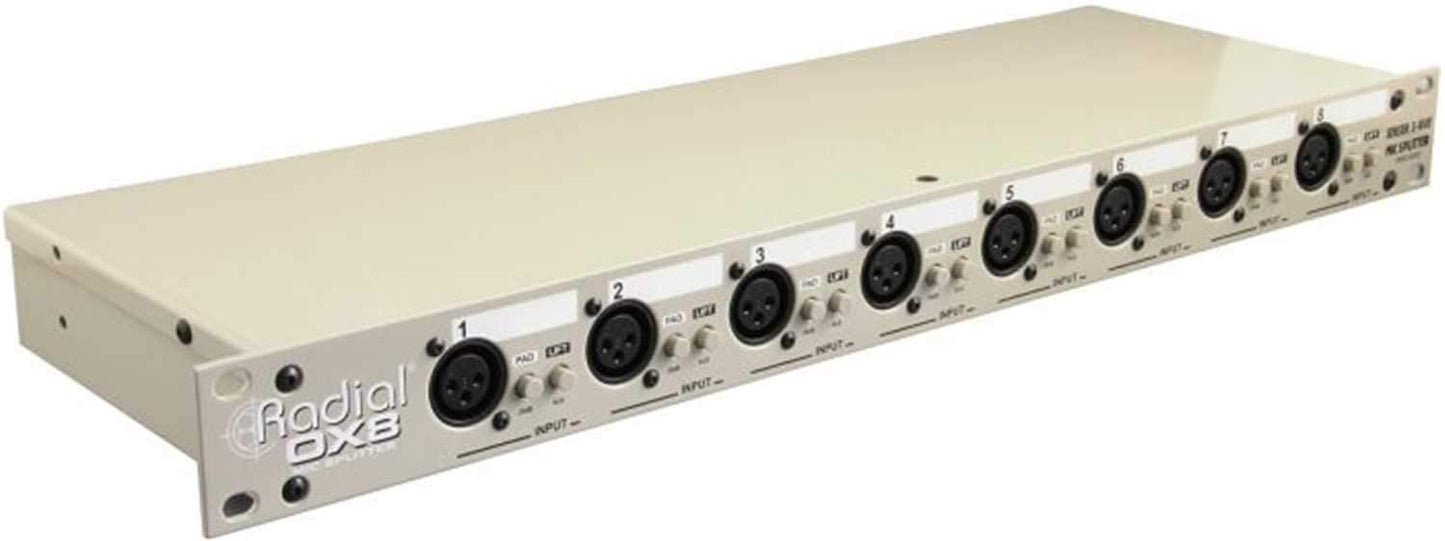 Radial OX8-r 8-Channel Microphone Splitter - PSSL ProSound and Stage Lighting
