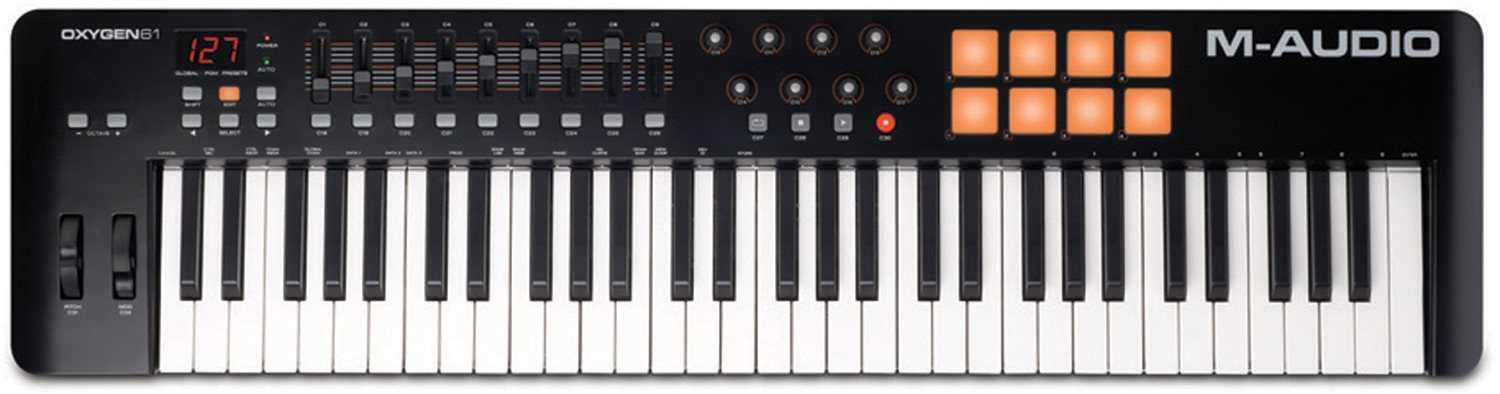 M-Audio Oxygen 61 IV USB MIDI Keyboard Controller - PSSL ProSound and Stage Lighting