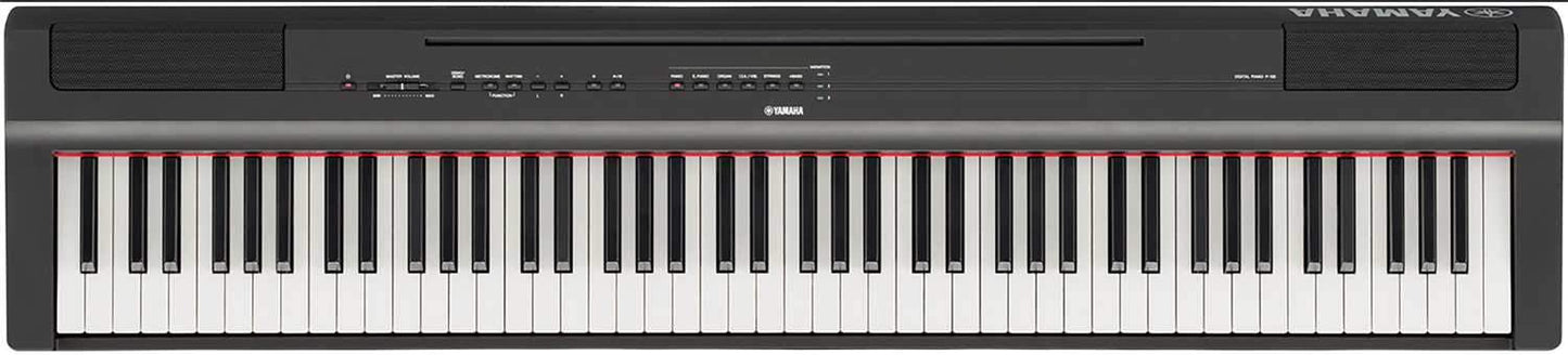 Yamaha P125B 88-Key Portable Digital Piano - PSSL ProSound and Stage Lighting