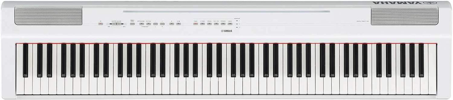 Yamaha P125W 88-Key White Portable Digital Piano - PSSL ProSound and Stage Lighting