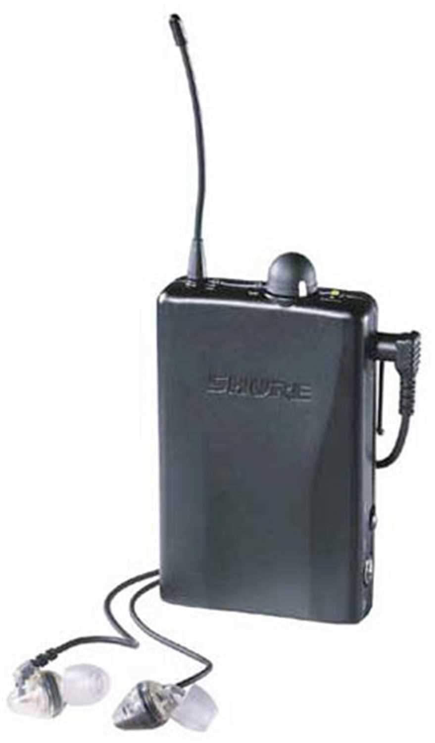 Shure P2RE2 Personal Monitor with Receiver & Earbud - PSSL ProSound and Stage Lighting