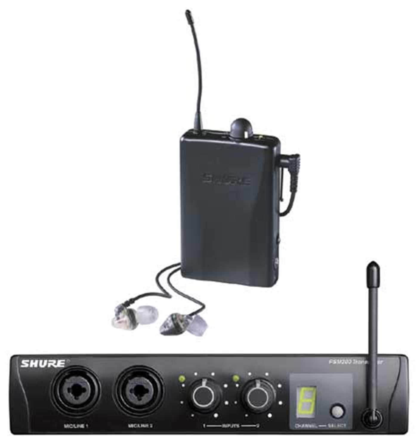 Shure PSM200 Personal Wireless Monitor System - PSSL ProSound and Stage Lighting