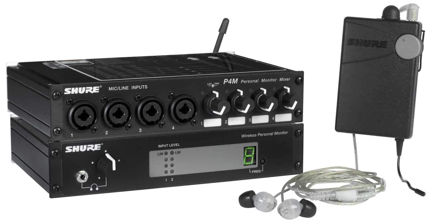 Shure PSM400 Wireless Personal Pack with Se115-Cl - PSSL ProSound and Stage Lighting