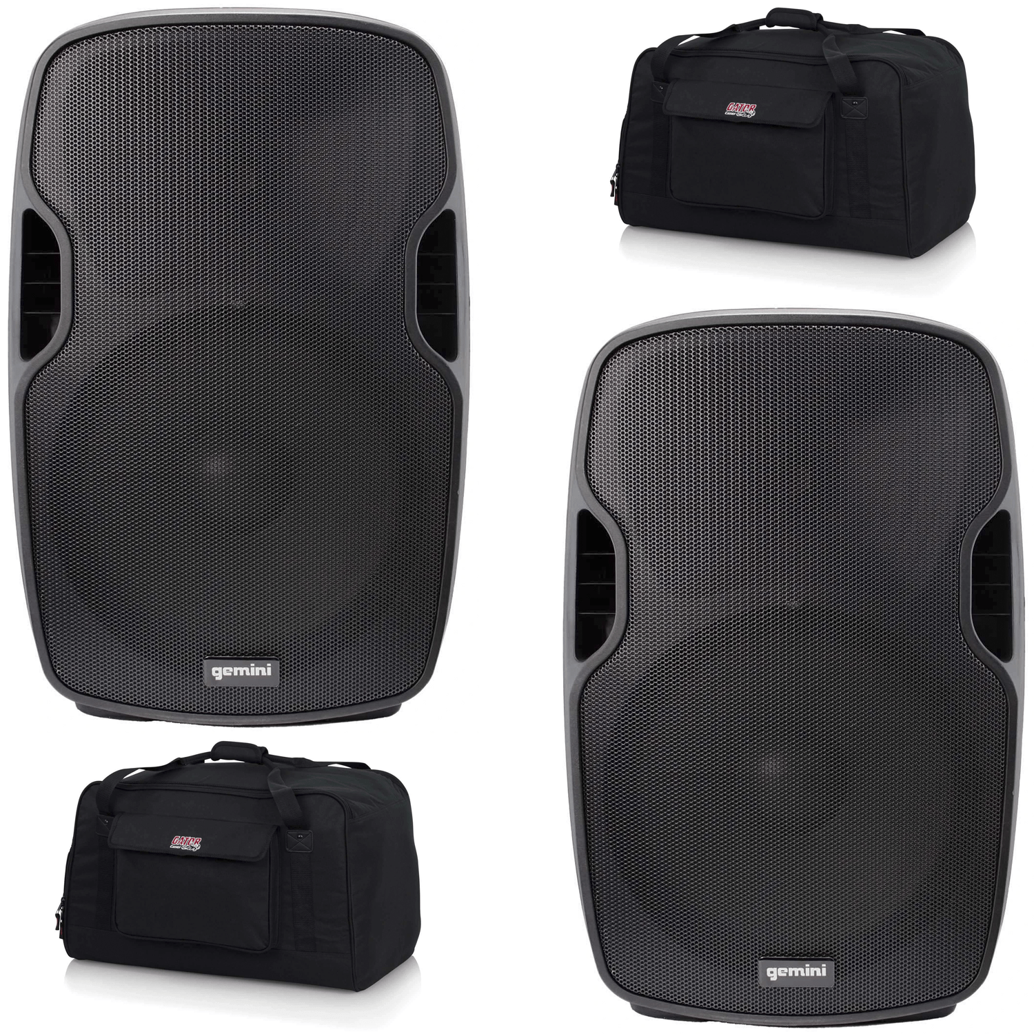 Gemini AS-12BLU 12-Inch Bluetooth Speakers & Totes - PSSL ProSound and Stage Lighting