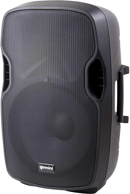 Gemini AS-10 10-Inch Passive Speakers with Totes & Speaker Stands - PSSL ProSound and Stage Lighting