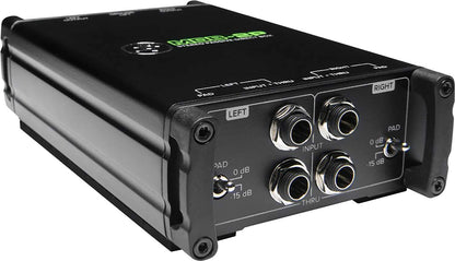 Mackie MDB-2P Direct Box With XLR Cables - PSSL ProSound and Stage Lighting