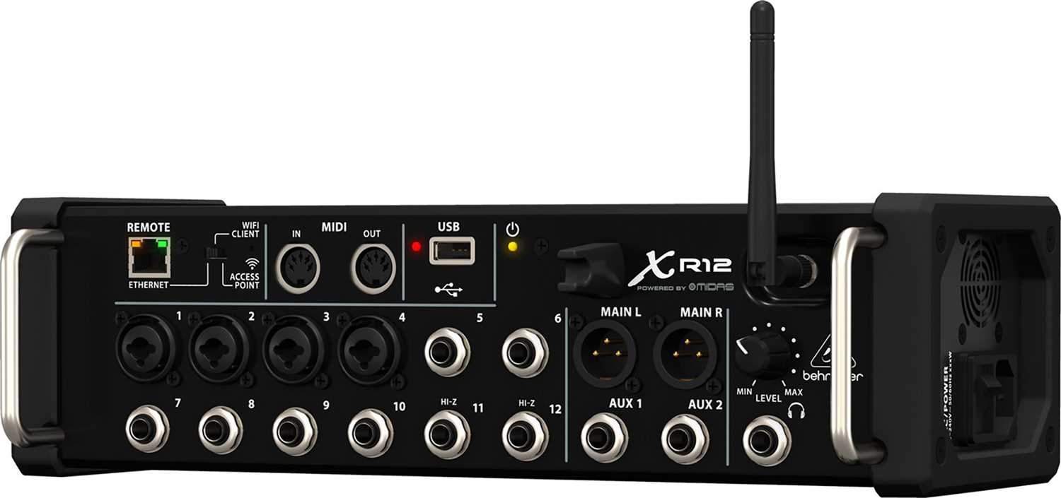 Behringer X Air XR12 Digital Mixer with XLR Cables - PSSL ProSound and Stage Lighting