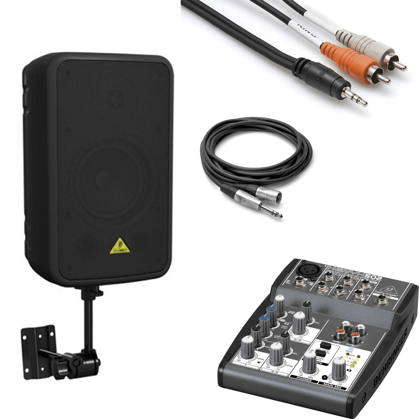 Behringer CE500A Powered Speaker with Mixer System - PSSL ProSound and Stage Lighting