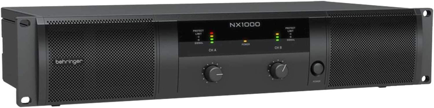 Behringer NX1000 Ultra-Lightweight 1000w Power Amplifier with Cables - PSSL ProSound and Stage Lighting