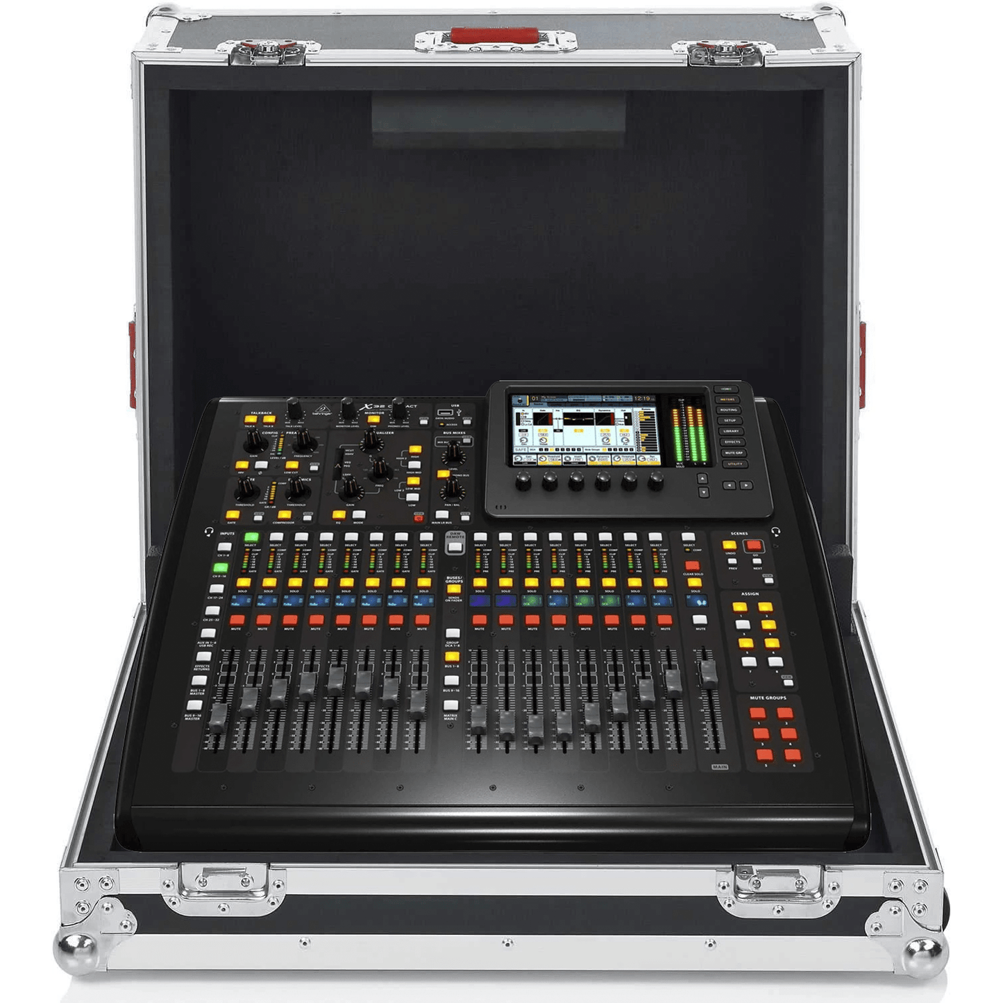 Behringer X32 Compact Digital Mixer with Gator Case - PSSL ProSound and Stage Lighting