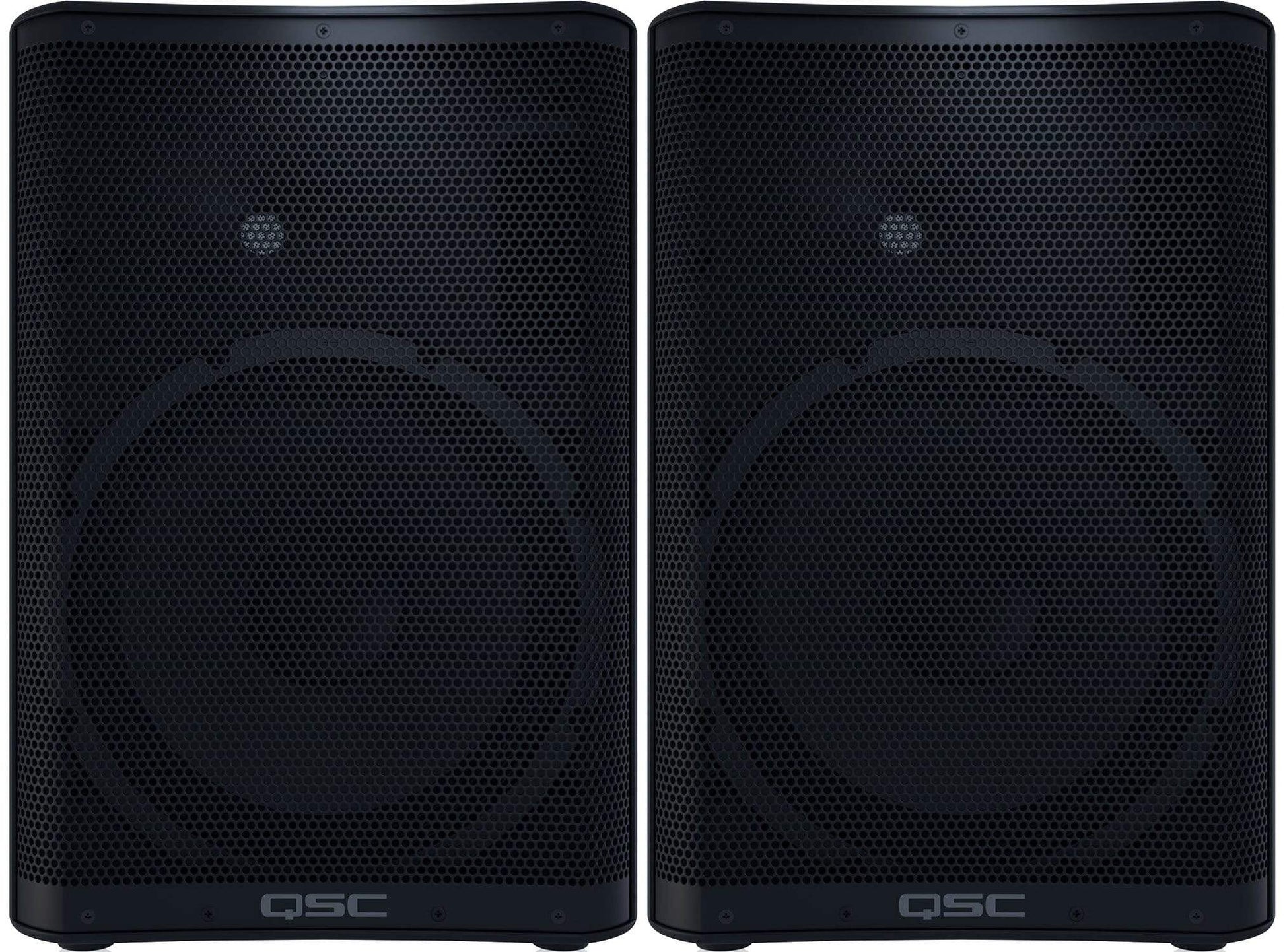 QSC CP12 12-Inch 2-Way Powered Speaker Pair - PSSL ProSound and Stage Lighting