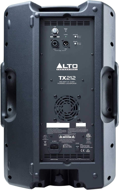 Alto Professional TX212 12-Inch Powered Speaker Pair with Covers - PSSL ProSound and Stage Lighting