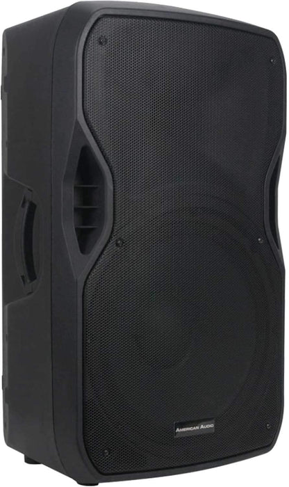 American Audio ELS-GO 15BT Powered Speaker Pair with Stands & Covers - PSSL ProSound and Stage Lighting